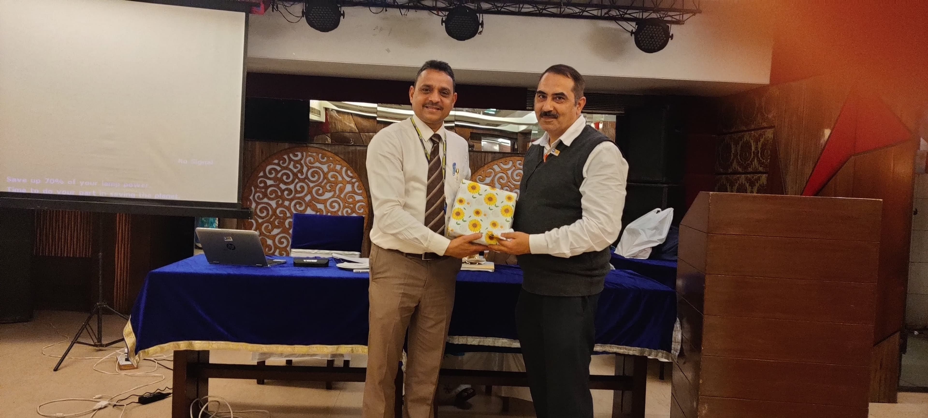 Audience at professional training session